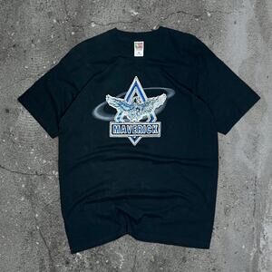 Vintage 90s maverick cigarettes tobacco promo shirt